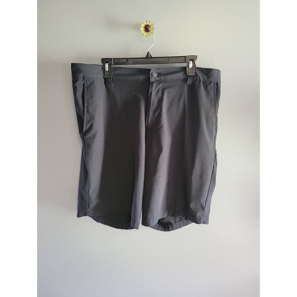 Banana Republic Chino Shorts Mens 40 Black Pockets Stretch Casual Summer Golf